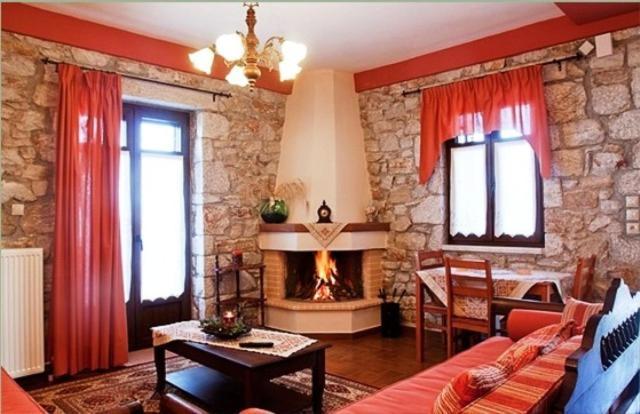 Meterizi Guesthouse Varvítsa Habitación foto